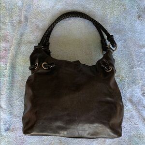 Elegant Black Leather Women's Bag